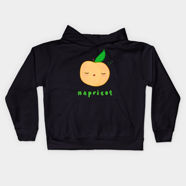 Napricot Kids Hoodie by moonlitdoodl